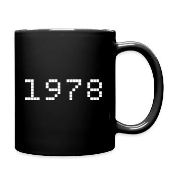 1978 Année de naissance - Mug uni - noir - Droite