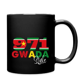 Gwada Style Guadelooupe - Full Colour Mug - black - Right