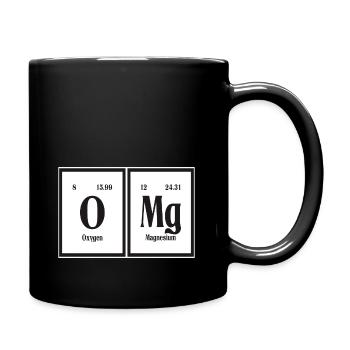 OMG | Periodic Table of Elements - Full Colour Mug - black - Right
