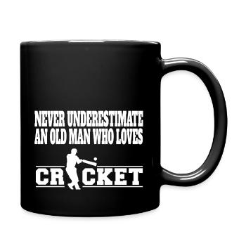 Cricket Saying Cricket Fan Team Cricket Gift - Full Colour Mug - black - Right