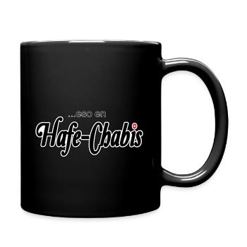 Hafe Chabis, eso en - Tasse einfarbig - Schwarz - Rechts