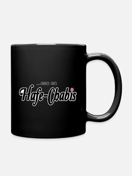 Hafe Chabis, eso en - Tasse einfarbig - Schwarz