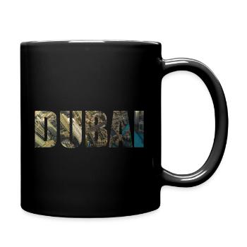 Dubaï - Mug uni - noir - Droite