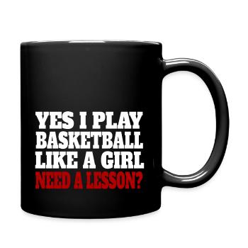 Basketball Basketball Player Basketball Club - Full Colour Mug - black - Right