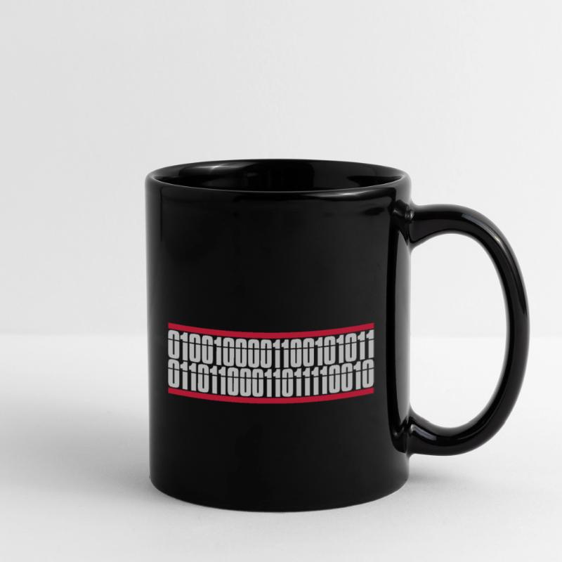 Langage de programme de code binaire Mug uni