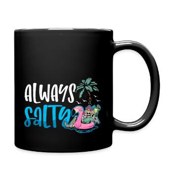 Always Salty black - Tasse einfarbig - Schwarz - Rechts