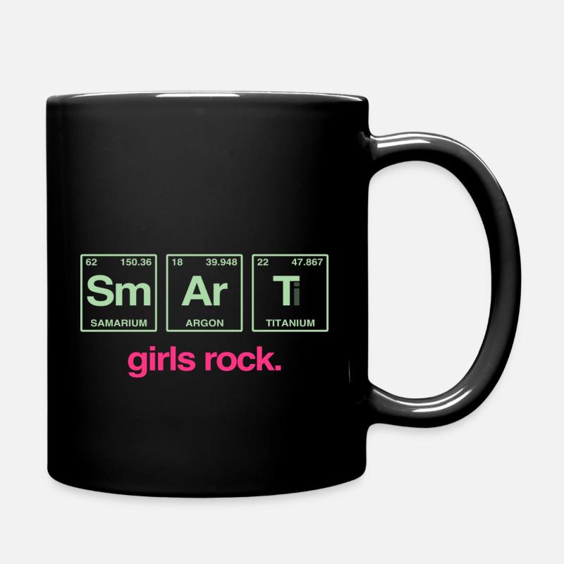 SMART GIRLS ROCK - Système Perdiode Elements - Mug uni - noir