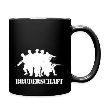 Panzer Grenadier Bundeswehr Veteran Soldaten - Tasse einfarbig - Schwarz - Rechts