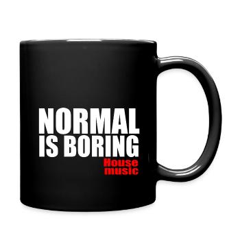 House music - Full Colour Mug - black - Right