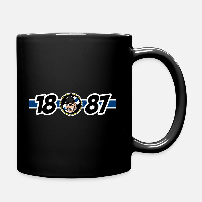 Volle Breitseite1887 Hamburg - Tasse einfarbig - Schwarz