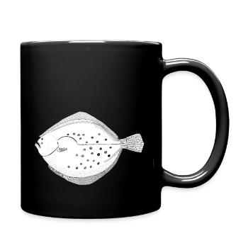 flatfish brilliance - Full Colour Mug - black - Right