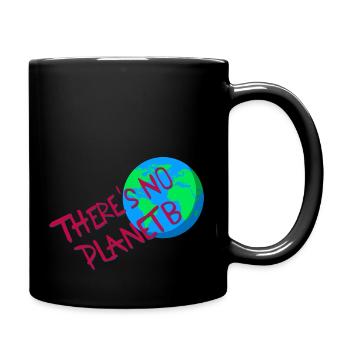 Planète Terre - Slogan sur la protection du climat - Mug uni - noir - Droite