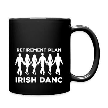 Dancing Dance Music - Full Colour Mug - black - Right