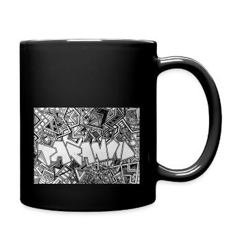 PARANOID36 - Tasse einfarbig - Schwarz - Rechts