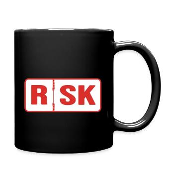Climbing Alpinist Mountaineer Alpine Climbing Rope - Full Colour Mug - black - Right