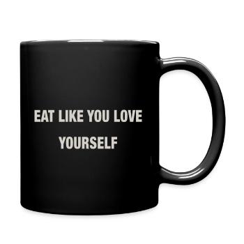 MANGER - Mug uni - noir - Droite