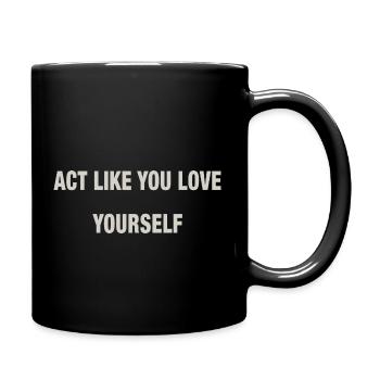 ACT - Full Colour Mug - black - Right