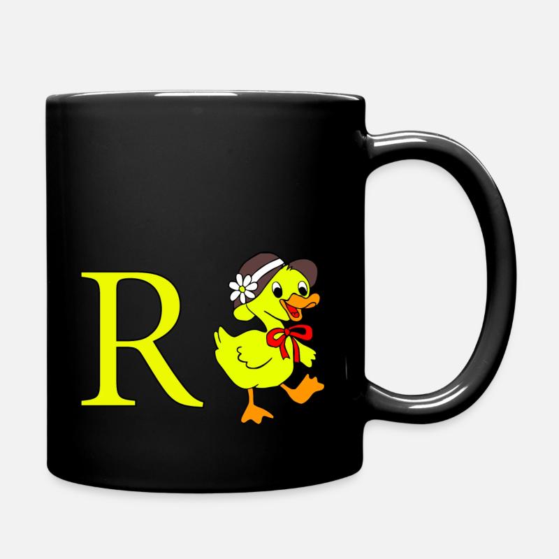 Rente Ente 2023 - Tasse einfarbig - Schwarz