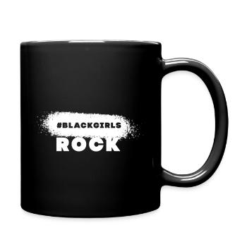 Black Girls Rock - Full Colour Mug - black - Right