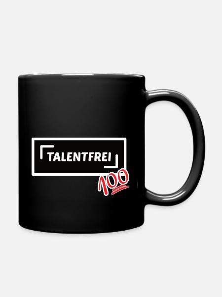 Talentfrei PNG 1 0 0 - Mug uni - noir