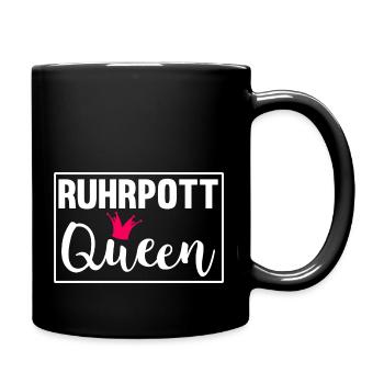Ruhrpott Queen Ruhr Area - Full Colour Mug - black - Right