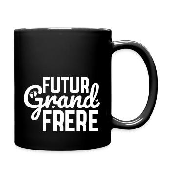 Futur grand frère - annonce futur grand frère - Mug uni - noir - Droite