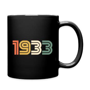 Sport year of birth 1933 - Full Colour Mug - black - Right