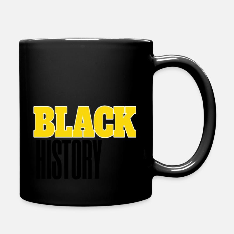 SCHWARZE GESCHICHTE - Tasse einfarbig - Schwarz
