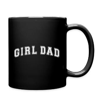Fille Papa Père d’une fille Papa Fête des Pères - Mug uni - noir - Droite