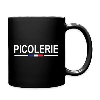 Picole Nationale Humour Apéro Gendarmerie Gendarme - Mug uni - noir - Droite