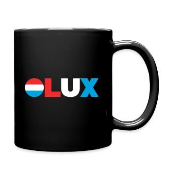 Luxembourg - Mug uni - noir - Droite