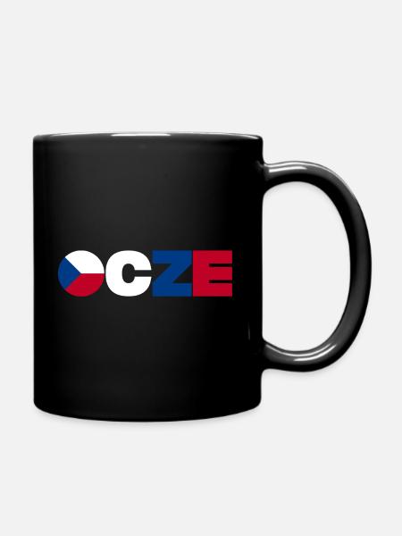 Czech Republic - Full Colour Mug - black