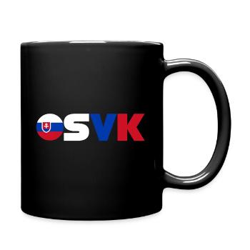 Slovakia - Full Colour Mug - black - Right