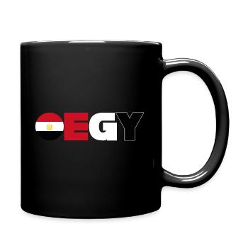 Égypte - Mug uni - noir - Droite