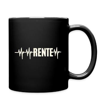 Heartbeat Pension - Full Colour Mug - black - Right