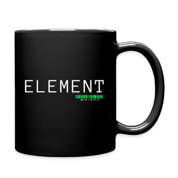ELEMENT | Minimalist Architects of Essence Design - Tasse einfarbig - Schwarz - Rechts