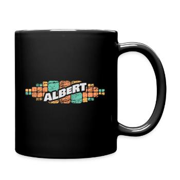 Albert als Vorname - Tasse einfarbig - Schwarz - Rechts