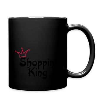SHOPPING KING - Tasse einfarbig - Schwarz - Rechts
