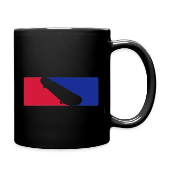 Skateboard - Full Colour Mug - black - Right