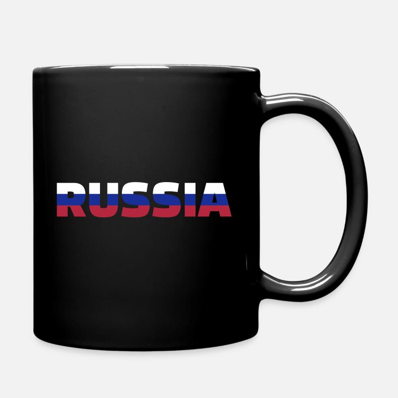 Russia - Mug uni - noir