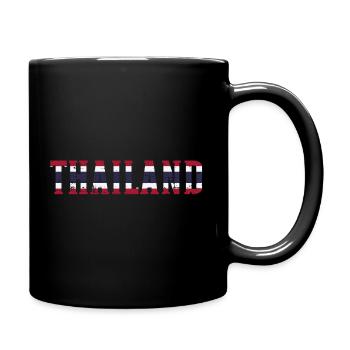 Thailand - Full Colour Mug - black - Right