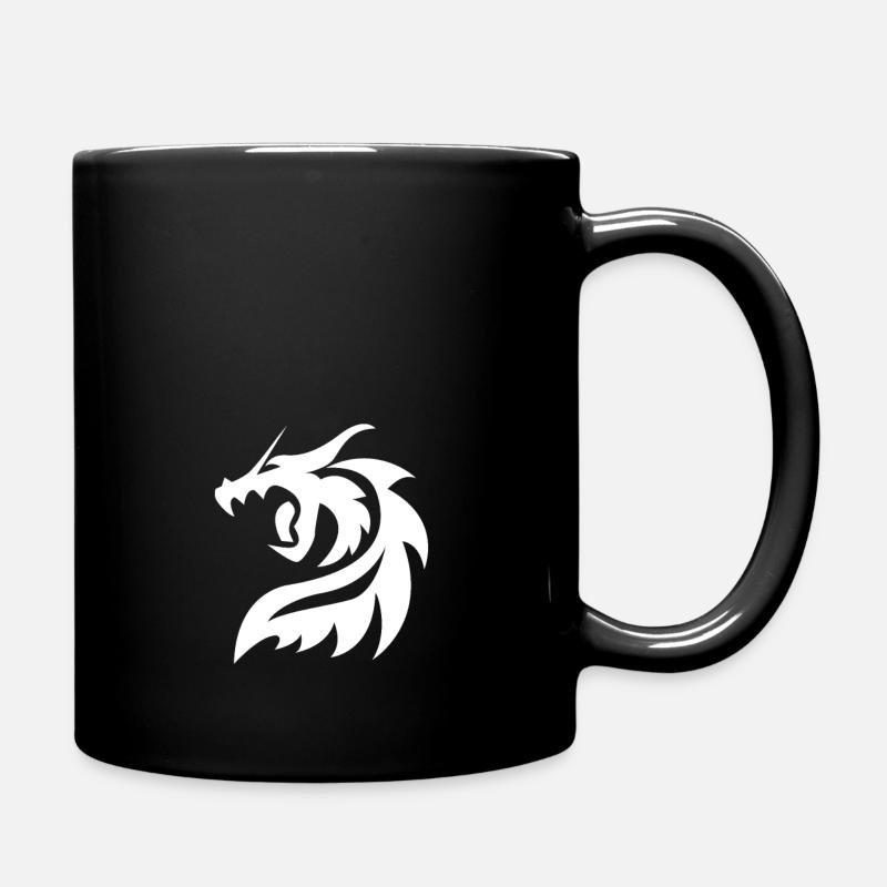 DRAGON WHITE 09 - Mug uni - noir