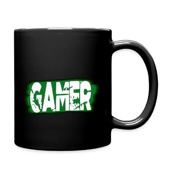 gamepad jeu vidéo vidéo vidéogamer jeu vidéo - Mug uni - noir - Droite
