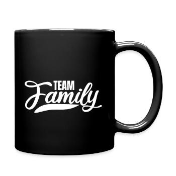 christian family canada family present idea - Tasse einfarbig - Schwarz - Rechts