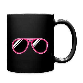 Lunettes de soleil - Mug uni - noir - Droite