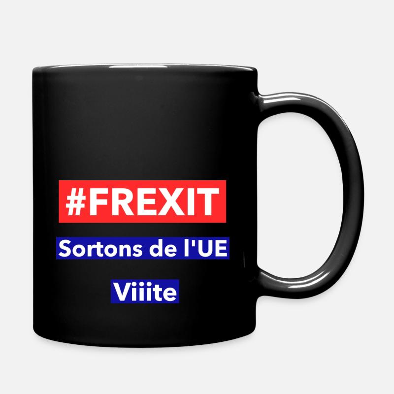 frexit sortons de l'UE - Mug uni - noir