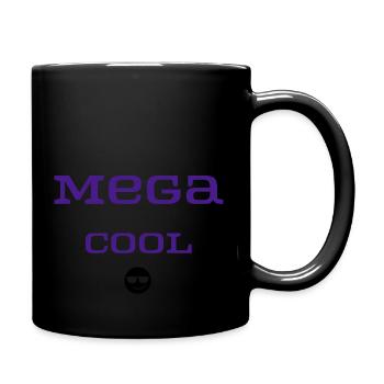 Mega cool - Full Colour Mug - black - Right