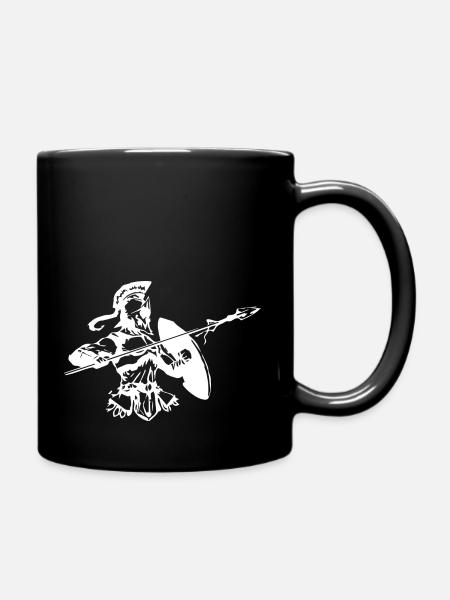Spartan - Full Colour Mug - black
