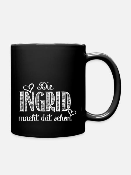 ingrid - Tasse einfarbig - Schwarz