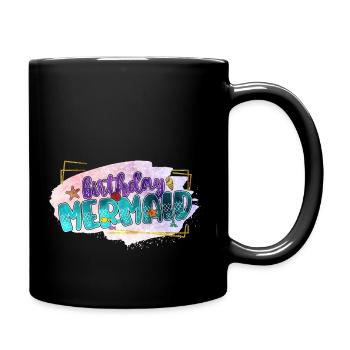 Ocean Sublimation - Full Colour Mug - black - Right